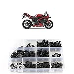 Xitomer-Mounting-Kits-Fit-for-YZF-R1-2007-2008-Full-Sets-Fairing-Bolts-Kits-ClipsWashersNutsFasteningsGrommets-Matte-Black