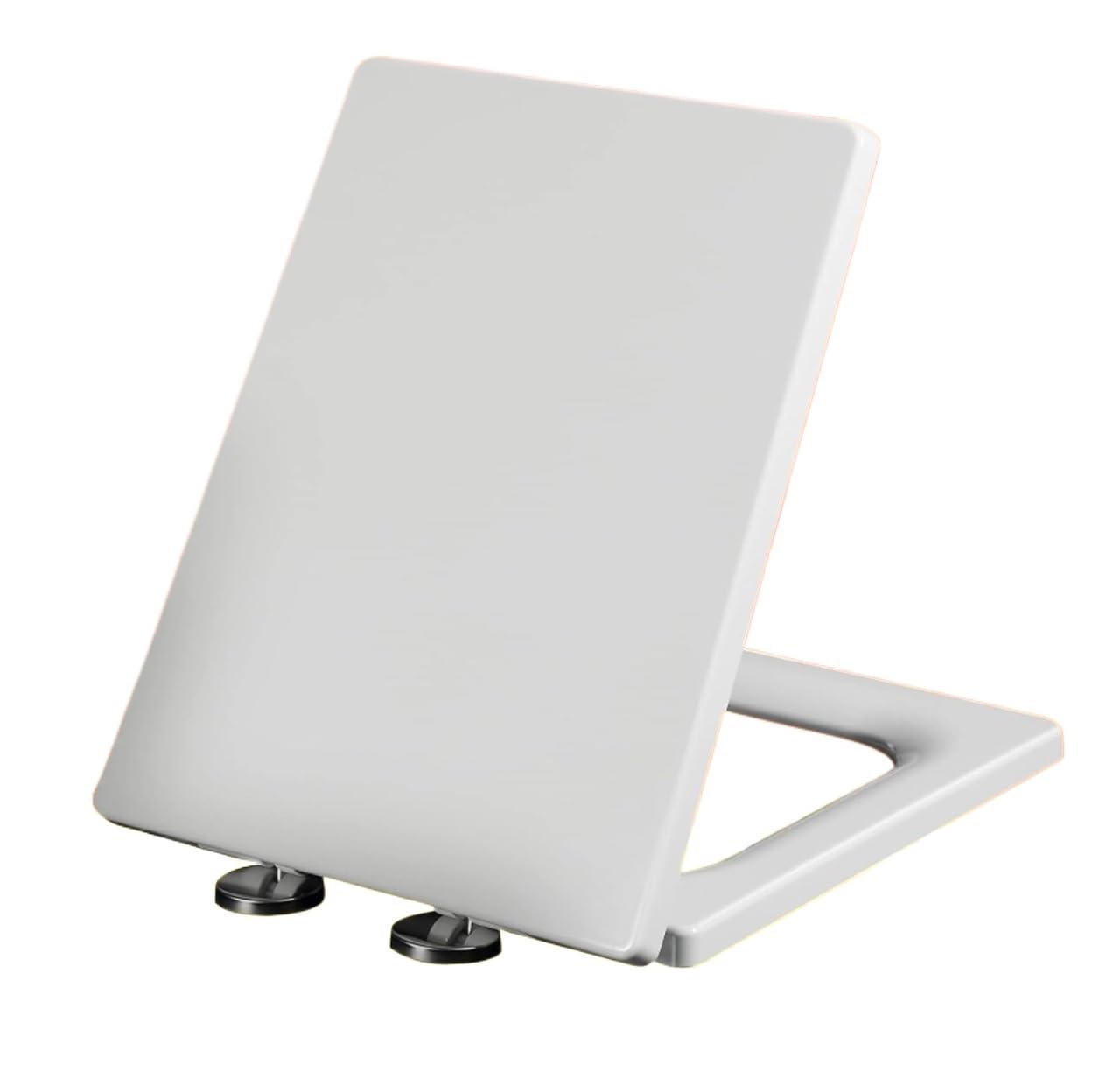 Nviusdsj One Color Toilet Seats, Premium Universal Loo Seat,-~(41~48 * 36.5Cm)
