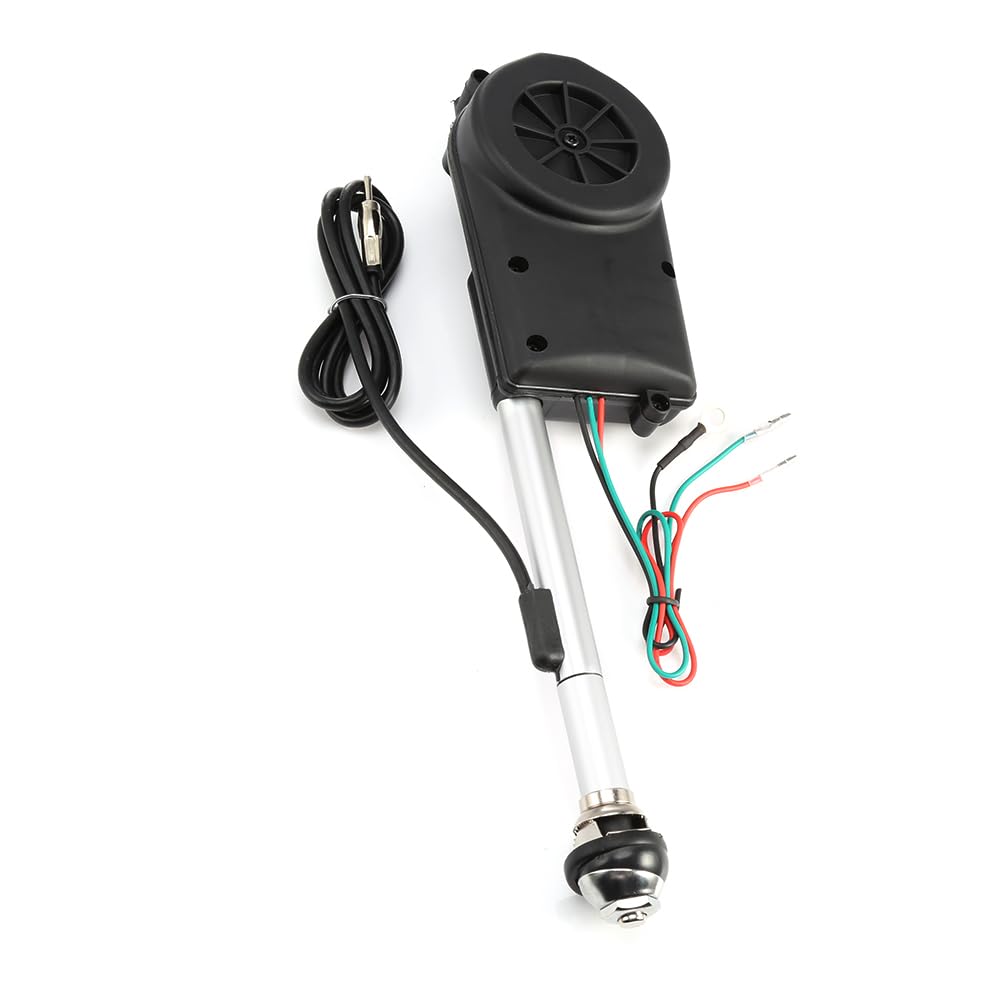 Elektrische Autoantenne Universal Motorantenne 12V Kompatibel mit Mercedes-Benz Für Audi Für Opel Für BMW Für Ford Für VW Auto Teleskop Antenne