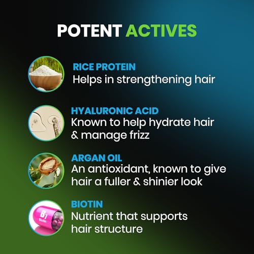 Image of Volumizing Conditioner 100Ml | With Rice Protein, Argan Oil, Biotin, Hyaluronic Acid | Boosts Volume, Locks Moisture | Dermatologically Tested | Sulphate & Paraben Free, 1 count