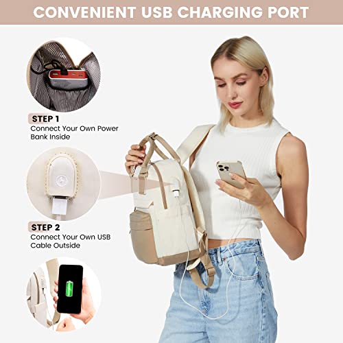 LOVEVOOK Mini Backpack with USB Port