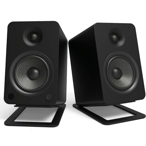 Support de haut-parleur de bureau en métal rigide premium