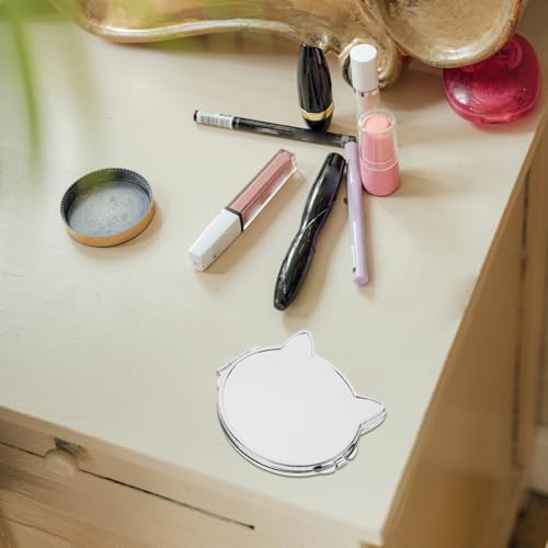 Miroir compact de maquillage double face pour retouches sans miroir fixe - 7
