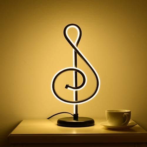 Lampe de table créative LED au style de mode moderne pour salon