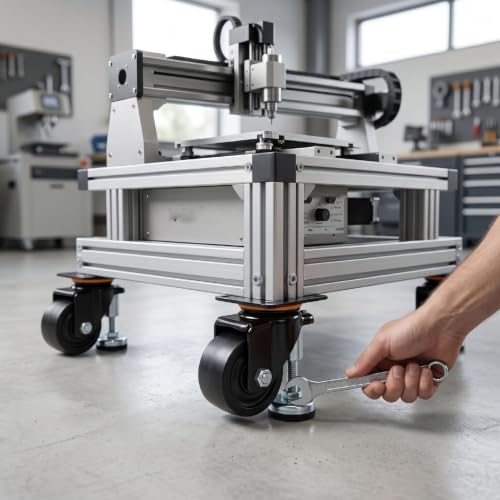 Nivellement robuste pour machine d'établi Hyuduo 3 pouces 600kg - 7