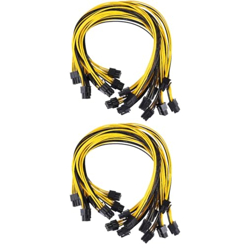 Câble adaptateur alimentation graphique 10 pin mâle mâle connecteur GPU PC fixe lot de 20