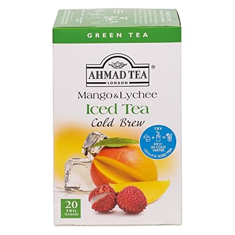 Ahmad Tea Mango & Lychee Cold Brew Green Tea Cover