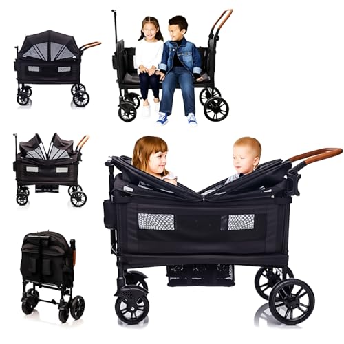 MRZLB Lightweight Folding Double Stroller