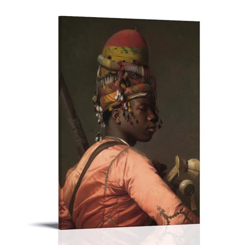 Bashi-Bazouk Jean-Leon Gerome poster toile 60x90cm pour salon