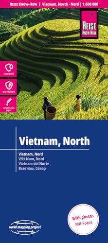 Reise Know-How Landkarte Vietnam, Nord | Vietnam, North (1:600.000): reiß- und wasserfest (world mapping project)