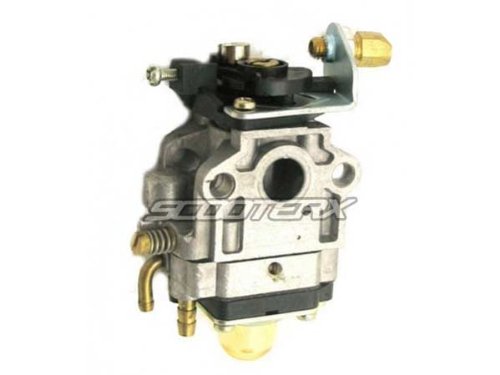 SCOOTERX 10mm Carburetor for 33cc and 36cc Gas Scooters, Pocket Bikes, Go Karts, and Mini Choppers, Go Ped [4206]