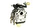 SCOOTERX 10mm Carburetor for 33cc and 36cc Gas Scooters, Pocket Bikes, Go Karts, and Mini Choppers, Go Ped [4206]