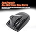 Car Roof Shark Fin Antenna Cover Cap Trim Fit for Maserati Ghibli Quattroporte 2017-2024, Car Exterior Decoration Accessories (Carbon Fiber Pattern)