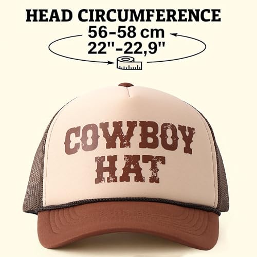 Image of Cowboy Hat Trucker Cap