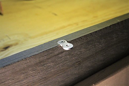 Balsam Point Workshop 30-Pack with Screws - Heavy Duty Figure 8 Table Top Connector or Desk Top Fastener Clip - 12 Gauge Steel - Thumbnail 7
