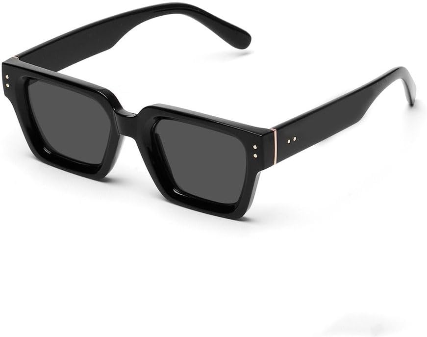 Retro Black Shades Sunglasses For Men Sun Glasses Man Women Sunglass