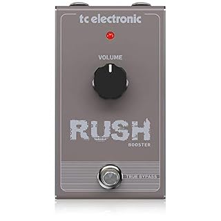 TC Electronic Pédale de guitare électrique avec effet unique Rush Booster - Les Beatles, Paul McCartney, John Lennon, RIngo Starr, George Harrison