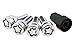 BC Corona TOR9950 1 Juego de 4 Tornillos Antirrobo para Llantas Asiento...
