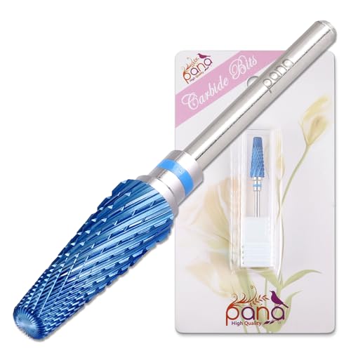 PANA 5-in-1 Pro Upgraded Multi-Function Drill Bit 3/32' Shank Size - (Blue, 2X Coarse to 2X Fine...