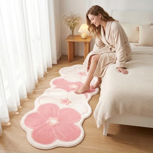 Tapis de bain floral anti-taches pour sol propre et sec - 5