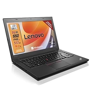 Lenovo ThinkPad T460 | i5-6300U 2.4GHz, 16GB RAM, 256GB SSD, Windows 10 Pro. (Refurbished)