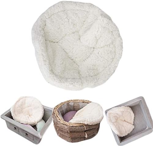 Baby Photography Props Basket Filler Newborn Boy Girl Photo Shoot Baskets Stuffer Posing Accessories Fordable Poster White