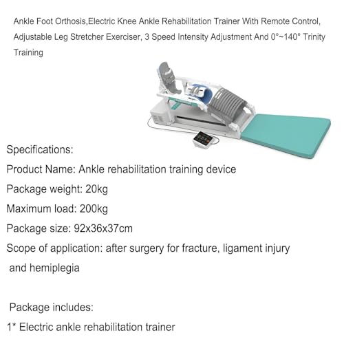 Entrenador para recuperación de cirugía de rodilla miniatura 4