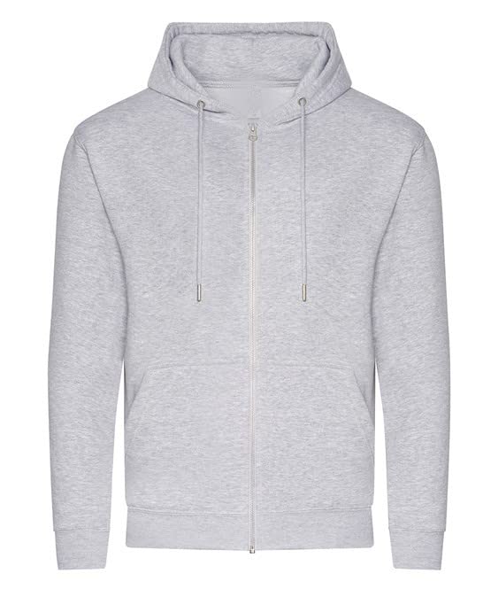 Sweat à capuche COOZO hommes bio zippé contre le froid matinal