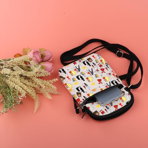 VAMSII Musical Theatre Lover Merchandise Orphans Fans Crossbody Bag Musical Theatre Lover Movies Fans Gift Theatre Gift2