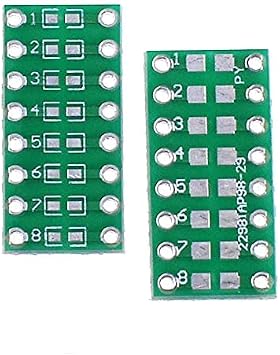 10PCS SMD to DIP Adapter PCB Proto Board Kit SOP8 SOP10 SOP14 SOP16 SOP20 SOP24 SOP28 0402/0603/0805 SMT SOT89/SOT223 TQFP100 QFN32 QFN44/48 Adapter Board 0402-0603-0805 SMT