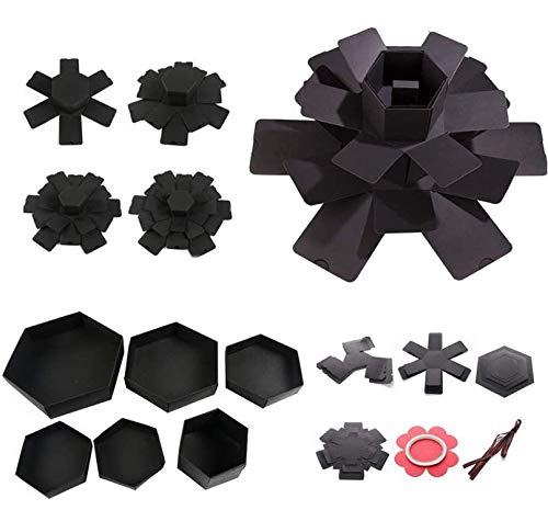 Explosionsbox Cosswe Geschenkbox für kreative Fotoalben und Scrapbooking