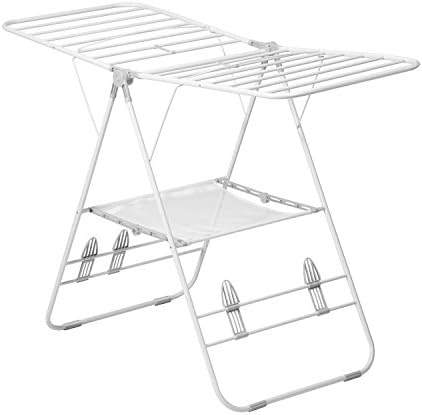 Honey-Can-Do Heavy Duty Gullwing Drying Rack, White Metal