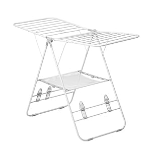 Honey-Can-Do Heavy Duty Gullwing Drying Rack, White Metal