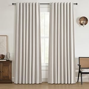 100% Blackout Curtains 84 Inch Leng...