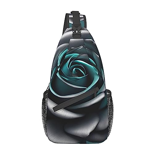 Sac à dos à bandoulière rose, bleu et gris - Sac de transport mixte noir en taille unique