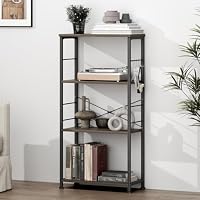 彡新品彡MoonMeguriオープンシェルフラック 本棚 フェルト付アジャスター Amazon｜「高耐荷重・隙間収納」MoonMeguri オープンラック シェルフ