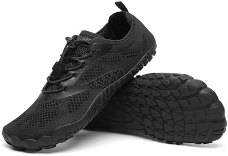 SAGUARO Unisex Barfußschuhe Outdoor Barfuss Traillaufschuhe Zehenschuhe mit Zero-Drop Solhe Gr.36-48