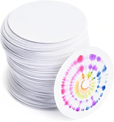 Dessous de verre scrapbooking papier cartonné blanc rigide