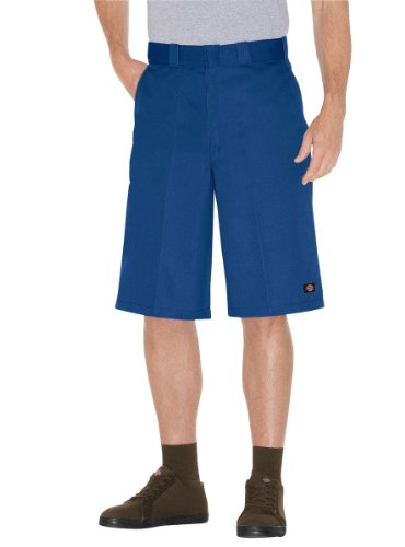 Dickies Men's 13 Inch Loose Fit Multi-Pocket Work Short, Royal Blue, 44