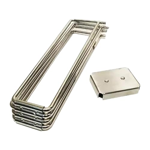 JISADER Soporte de Nevera Plegable de Metal para Almacenamiento en El Hogar, Ideal para Camping, Senderismo Y Pesca.