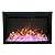 Amantii Traditional Series Bespoke Indoor/Outdoor Electric Fireplace Insert with Remote (TRD-44-BESPOKE-FI-109-Diamond), Ice Media, 44-Inch
