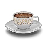 arzum onan dizileri Modernes Design mit Dekorationen passend zu den türkischen / griechischen Kaffeevollautomaten der Okka Serie.
