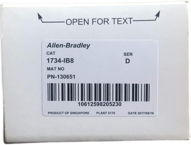 Available for 1734-IB8 American AB Rockwell PLC Digital Module-IB8S 1734-MB IE2C General Accessories (1734-MB)