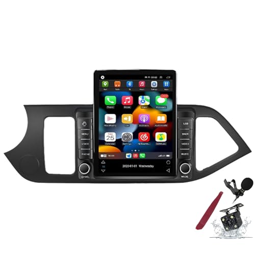 Autoradio Android 15 GPS pour Kia Morning 2011-2017 écran tactile 9,7 pouces M400S
