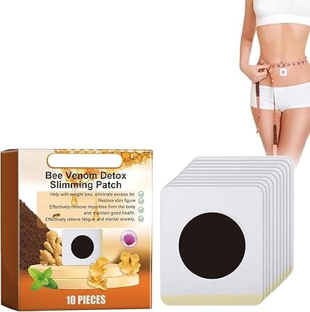 M2 ENTERPRISE Bee Venom Slimming Patch – Detox Circulatory Lymphatic Shaping Patch for Women & Men Body Slimming (1 Pack)-image-26