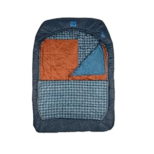 Kelty Tru.Comfort Doublewide 20 Degree Sleeping Bag – Two Person Synthetic Camping Sleeping Bag for Couples & Family Camping