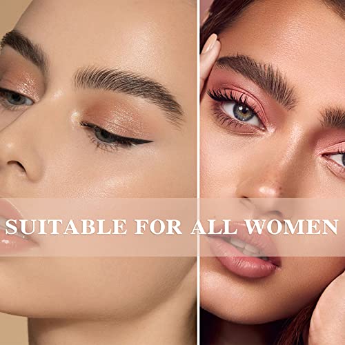 Fusang 12 Colors Naked Eyeshadow Palette,Natural Matte Nude Eyeshadow Palette Shimmer Highly Pigment Eye Shadow Pallete Set Long Lasting & Waterproof Smokey Smokey Glitter Eye Makeup With Brush （A） #TOP5