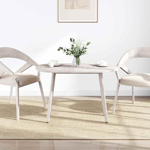 Plateau en pin massif 90x45cm laqué blanc pour rénover facilement un meuble ou table ovale