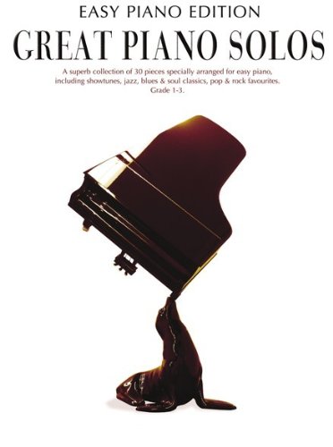 Music Sales Ldt - Spartito "Great Piano Solos" con 30 arrangiamenti per piano di alcuni tra i migliori brani di musica classica e pop, colonne sonore di musical e film di sempre, tra cui "Il favoloso mondo di Amelie" e "Hung Up" di Madonna