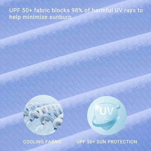 Protección solar SPF con la chaqueta larga con capucha Willit para mujer L 5